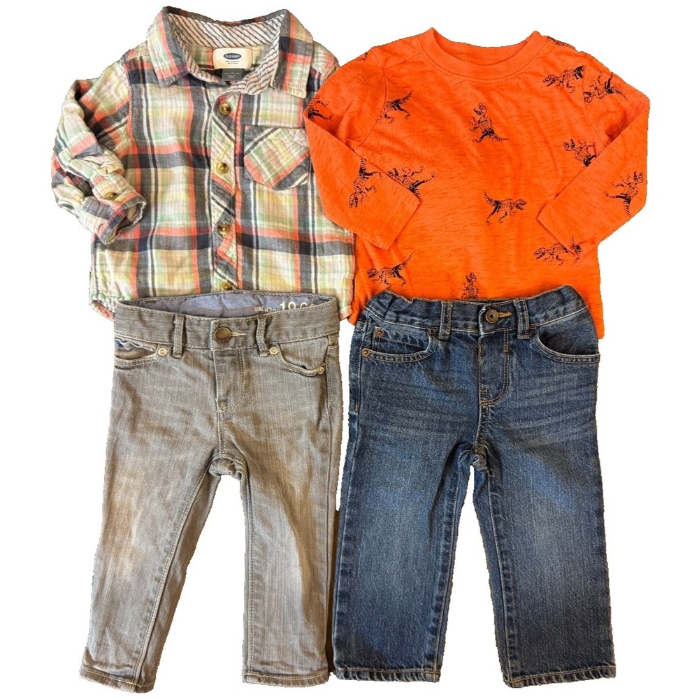Gap Toddler Baby Boy 12-18 12/18 Months Clothes Shirts‎ Pants Jeans Long Sleeve